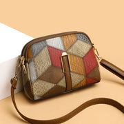 Stylish Double-zipper Cross-body Bags