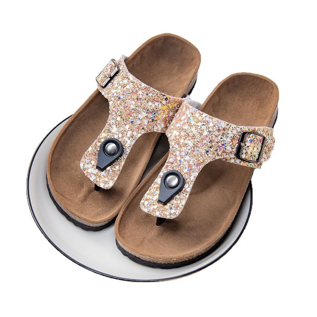 Cork Flip-flops Beach Outdoor Slippers