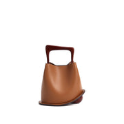 Women Cowhide Leather Portable Bag