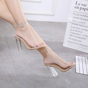 Transparent High Heels Pumps Women sandal
