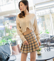 Pleated skirt skirt skirt