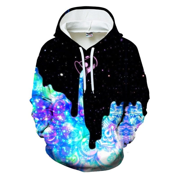 D Digital Printing Men's And Women's Hooded Sweaters Men's And Women's Sweaters Proofing Hoodies