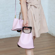 Women Cowhide Leather Portable Bag