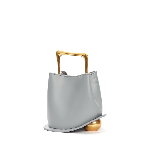 Women Cowhide Leather Portable Bag