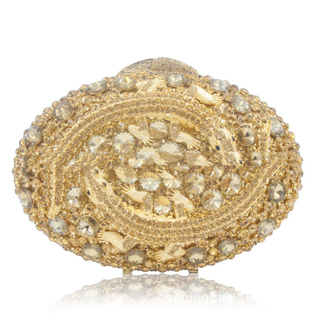 Women's Rhinestone Clutch Bag