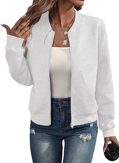 Zipper Pocket Comfort And Casual Women's Long Sleeve Jacket