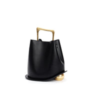 Women Cowhide Leather Portable Bag
