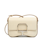 Leather Palm Print Shoulder Bag