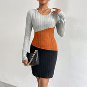 Sexy Classical Round Neck  Regular Sleeve Mid Dresses