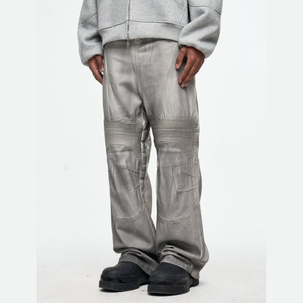 Straight Cargo Loose Trousers For Men