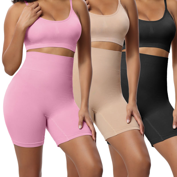 Plus Size Belly Contracting And Hip Lifting Pants Postpartum High Waist
