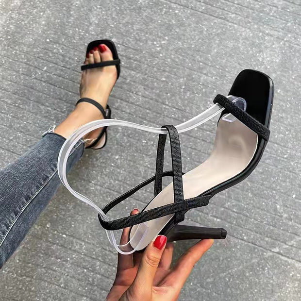 Fashionable Straight Strap ladies sandal