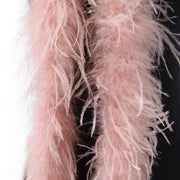 Large Ostrich Feather Handmade Beaded Feather Handbag