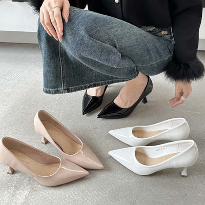 stiletto pointed shoe Heel