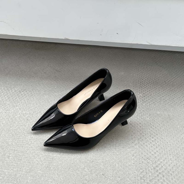 stiletto pointed shoe Heel