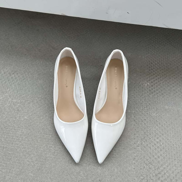 stiletto pointed shoe Heel