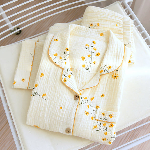 Leisure Suit Lapel Long-sleeved Trousers