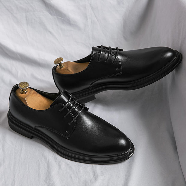 Glossy men fashion Leather Shoes