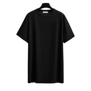 Extra Large Flattering Loose Mid-length Short-sleeved T-shirt For Women