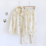 Leisure Suit Lapel Long-sleeved Trousers