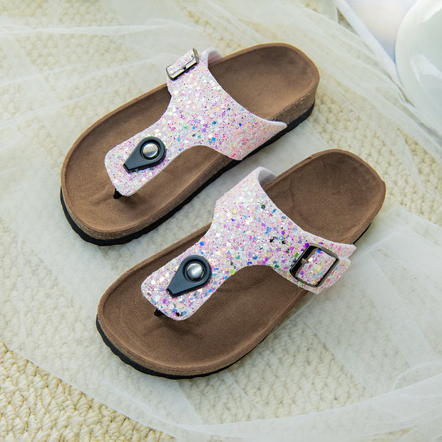 Cork Flip-flops Beach Outdoor Slippers