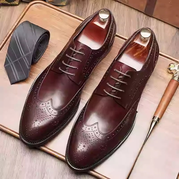 Men's luxury leather Formal Shoes