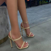 Fashionable Straight Strap ladies sandal