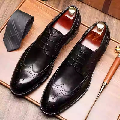 Men's luxury leather Formal Shoes