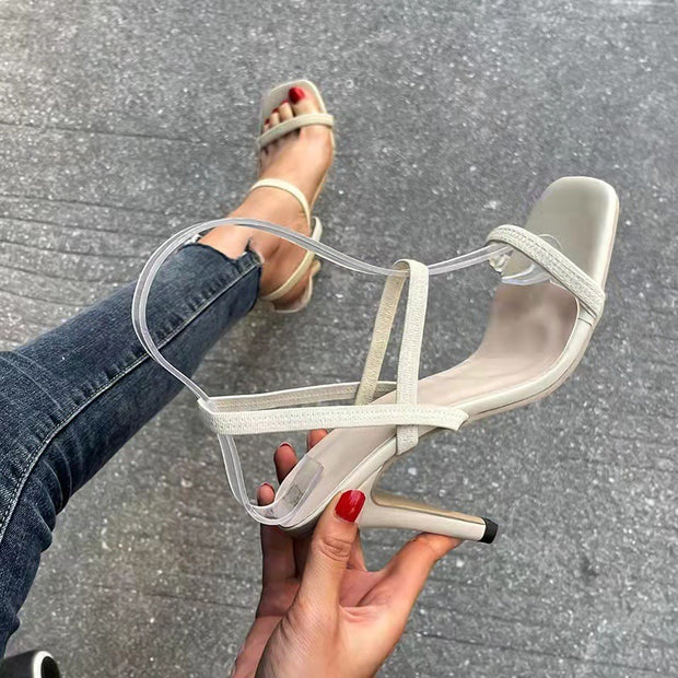 Fashionable Straight Strap ladies sandal